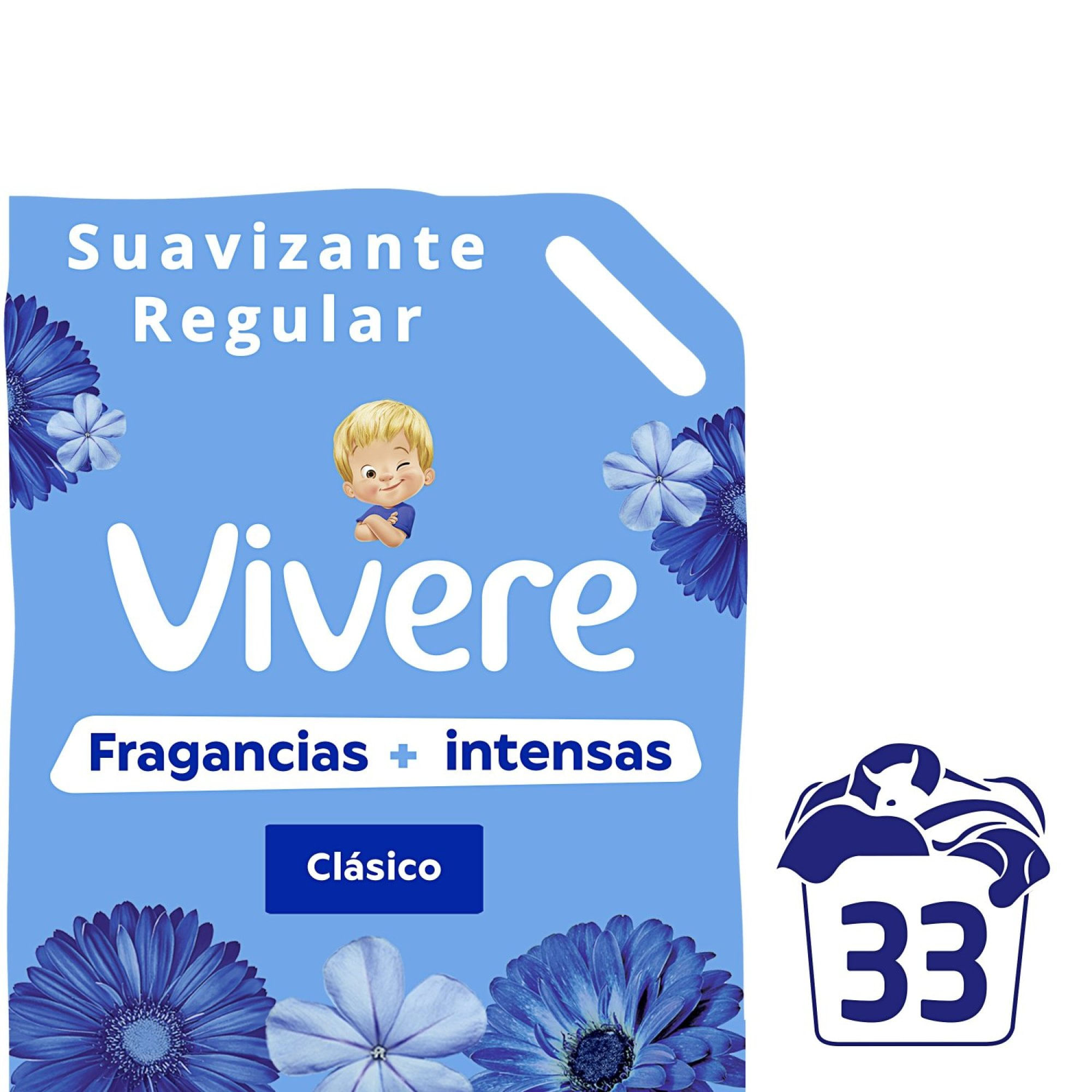 Suavizante para ropa Vivere Clásico Doypack 3 lts