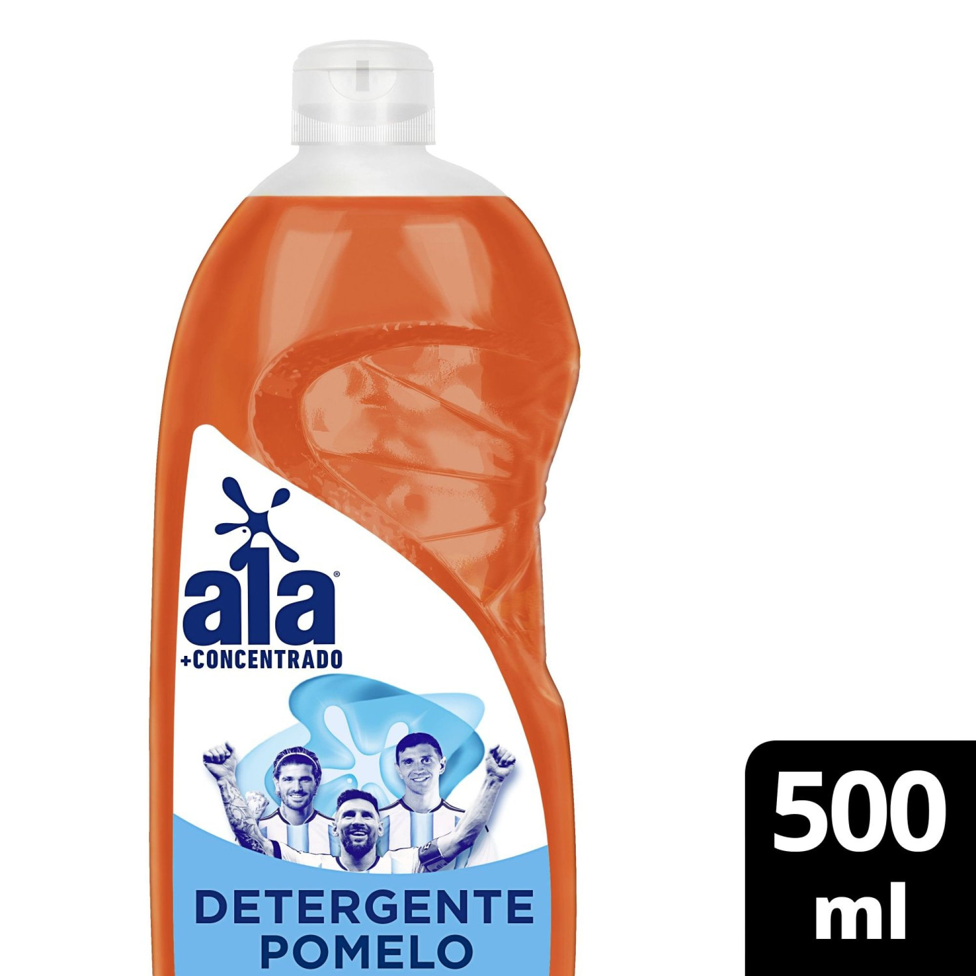 Detergente Líquido Ala + Concentrado Edición Limitada Pomelo Botella 500 ml