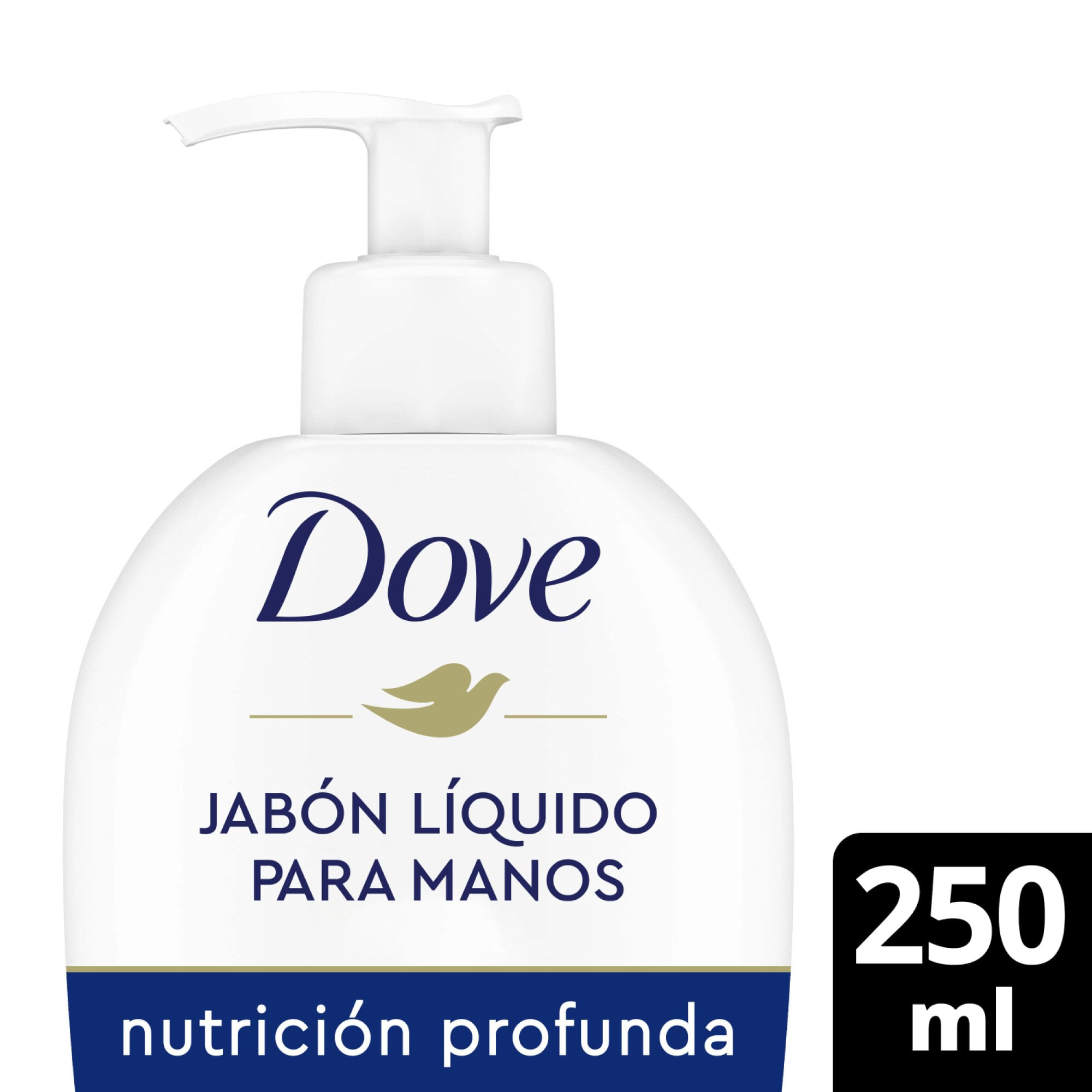 Jabón Liquido para manos Dove Nutrición Profunda 250 ml