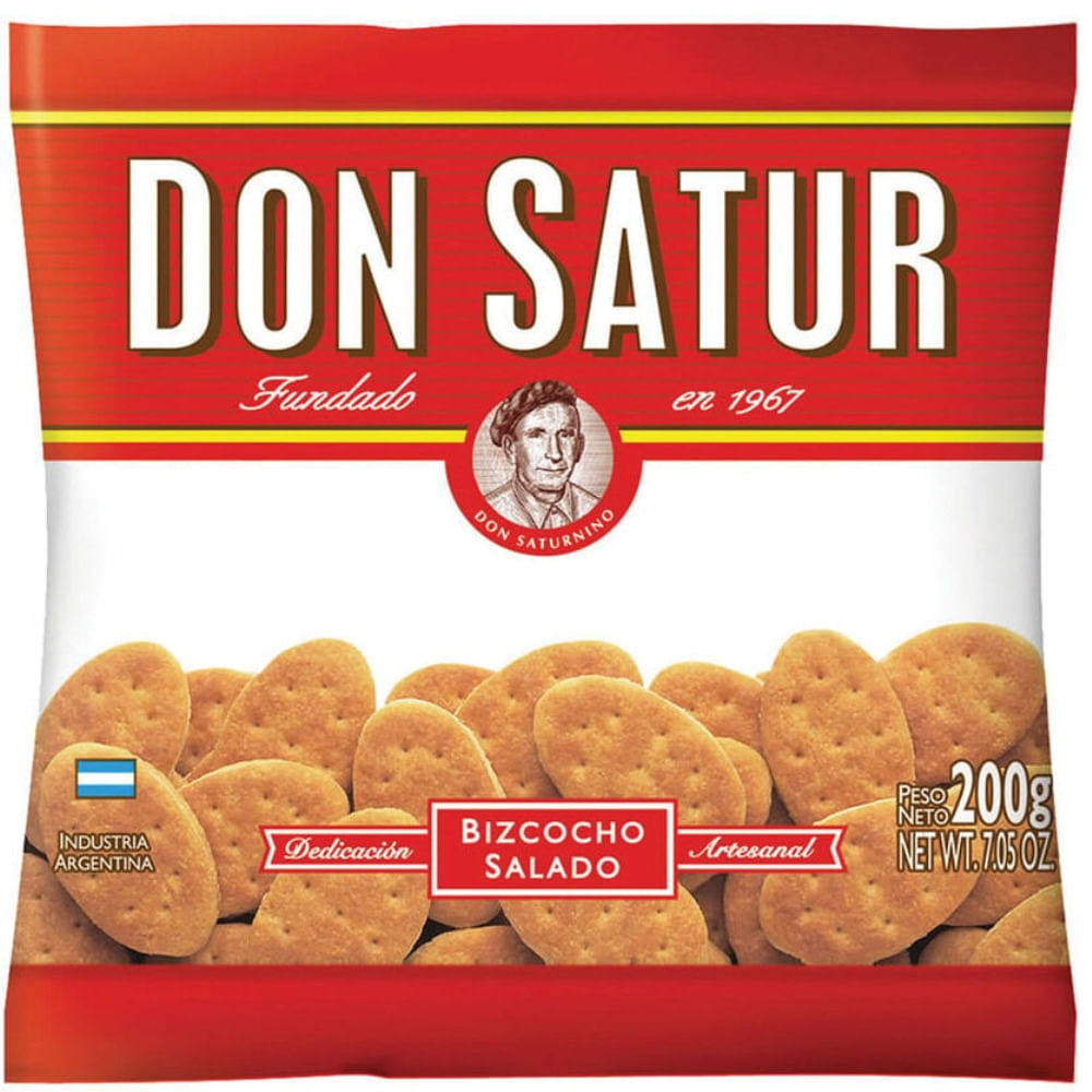 Bizcochos Don Satur salados 200 g.