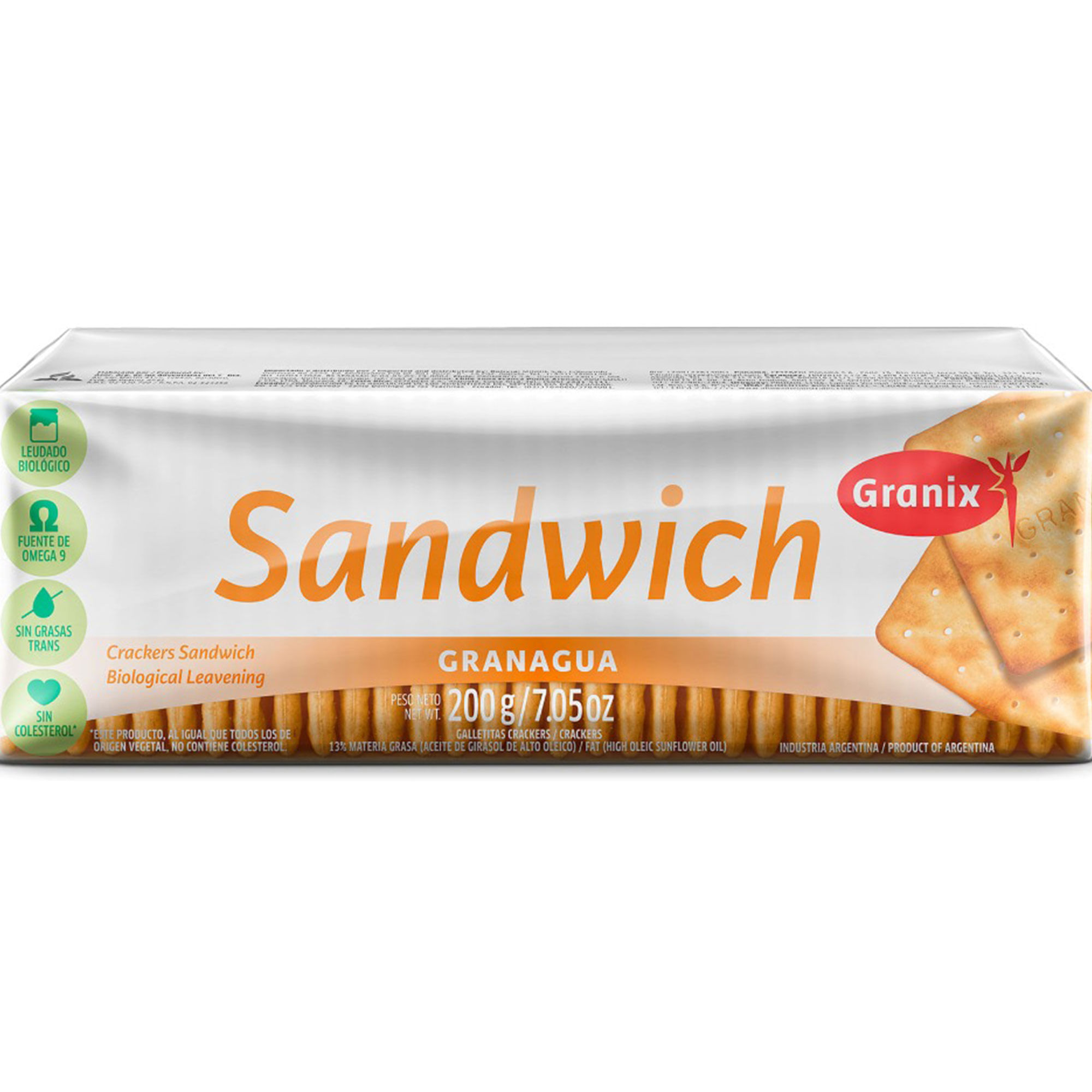 Galletitas crackers Granix 200 g.