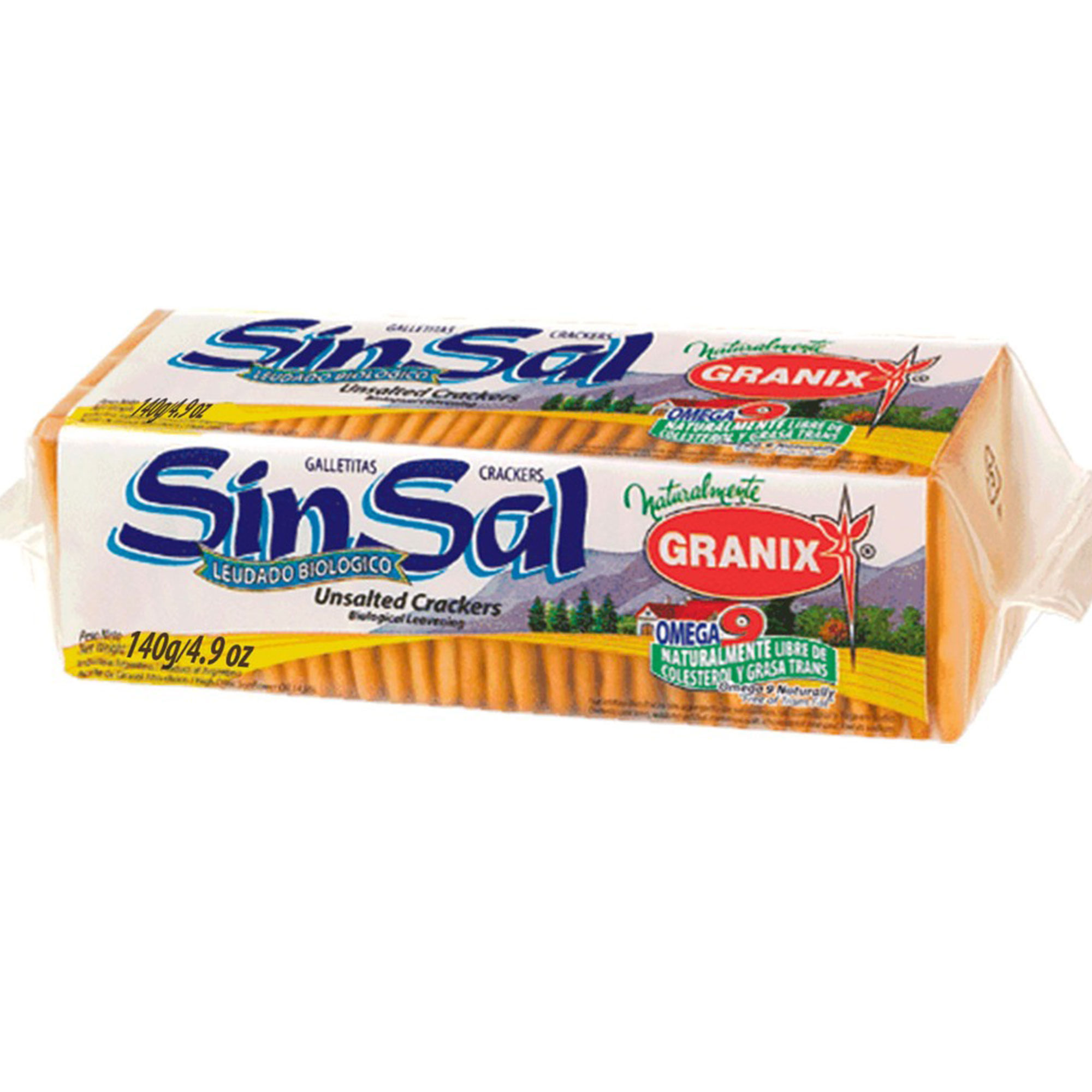 Galletitas crackers Granix sin sal 140 g.