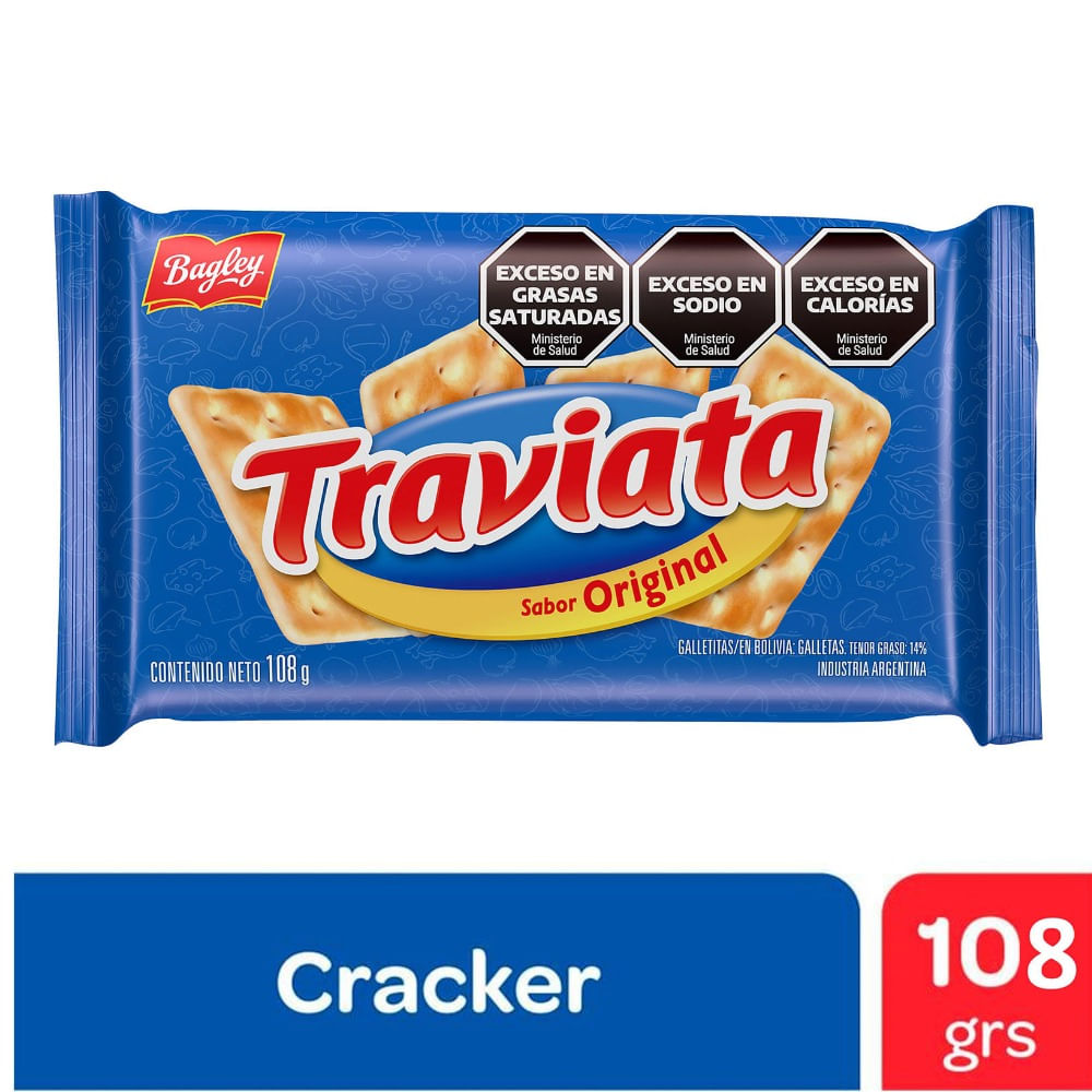 Galletitas sandwich Traviata 108 g