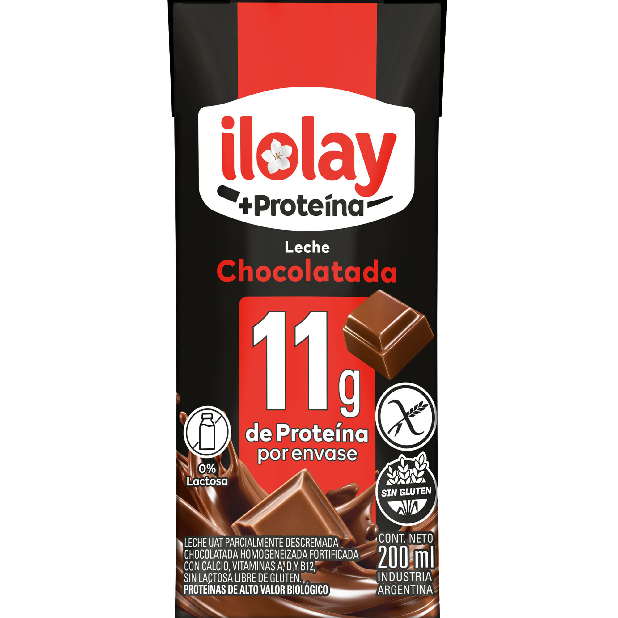 Leche chocolatada + Proteina Ilolay 200 ml