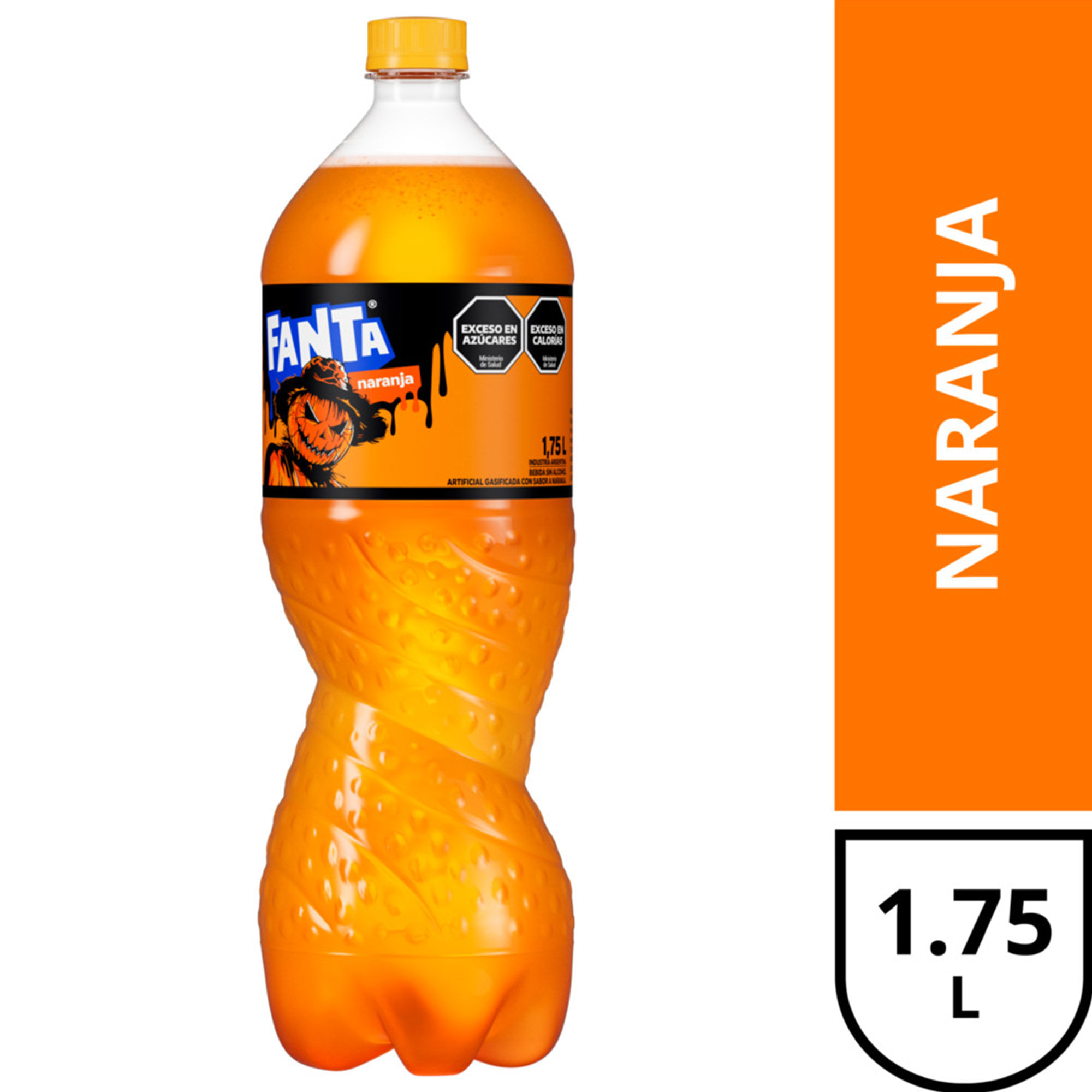 Gaseosa naranja Fanta 1,75 lts