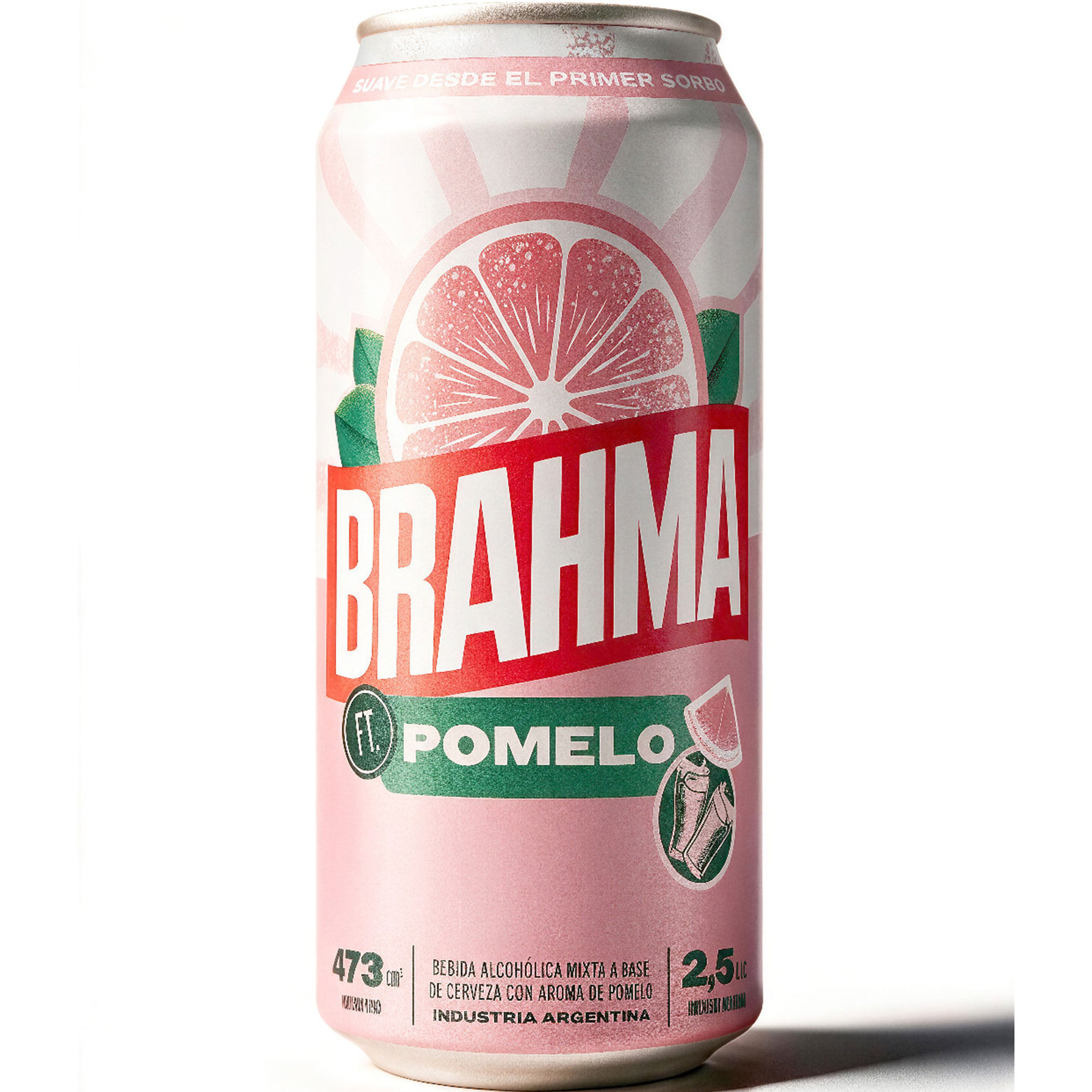 Cerveza Brahma Pomelo lata 473 ml