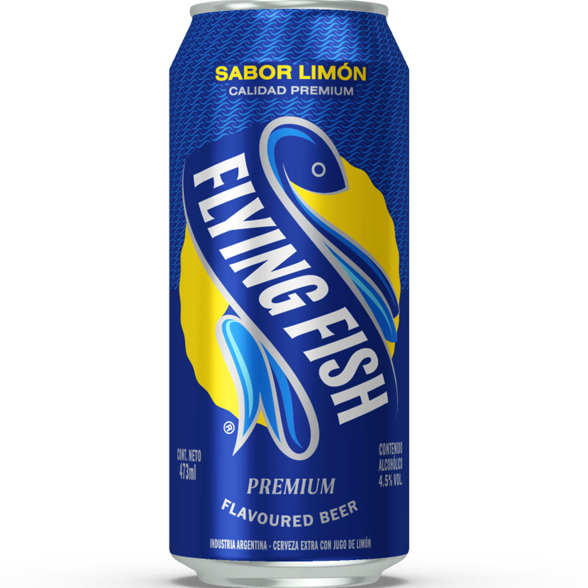 Cerveza Flying Fish Limón lata 473 ml