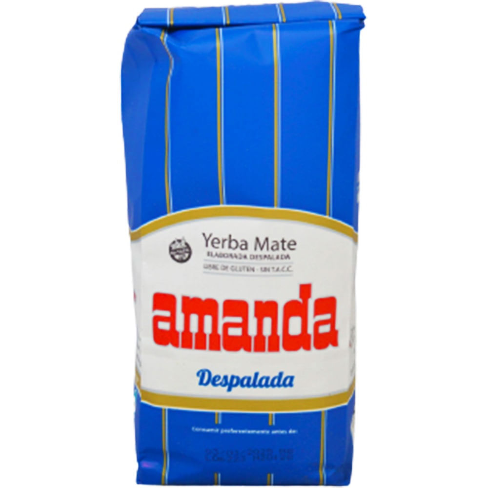 Yerba mate Amanda sin palo 500 g.