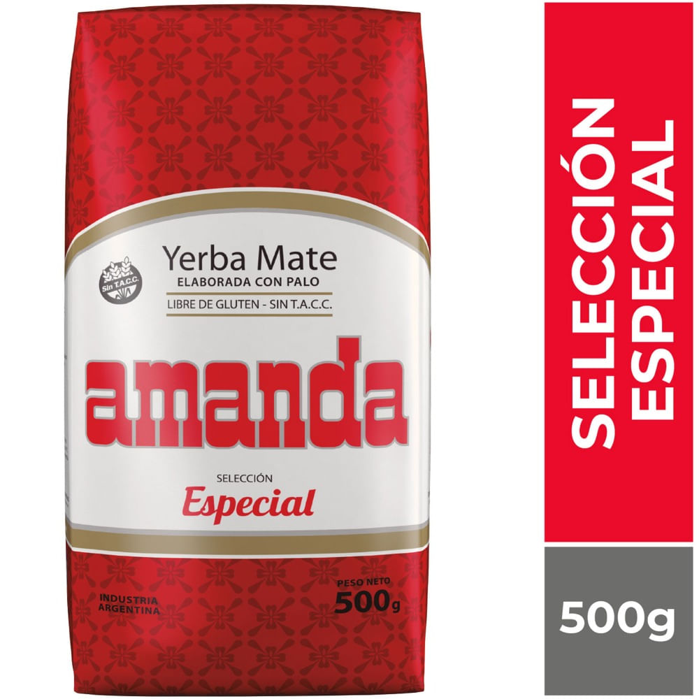 Yerba mate Amanda selección especial 500 g.