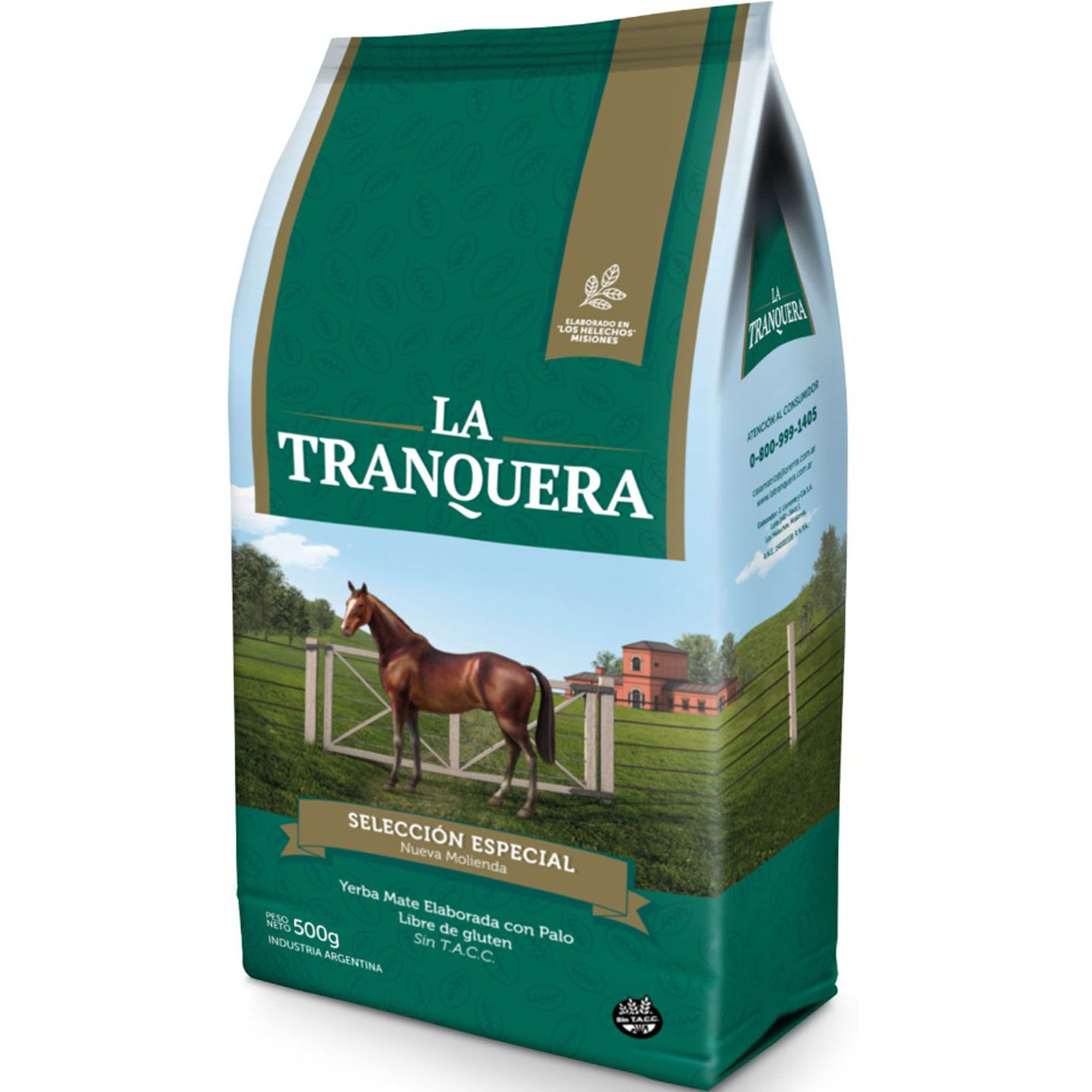 Yerba mate con palo especial La Tranquera 500 g