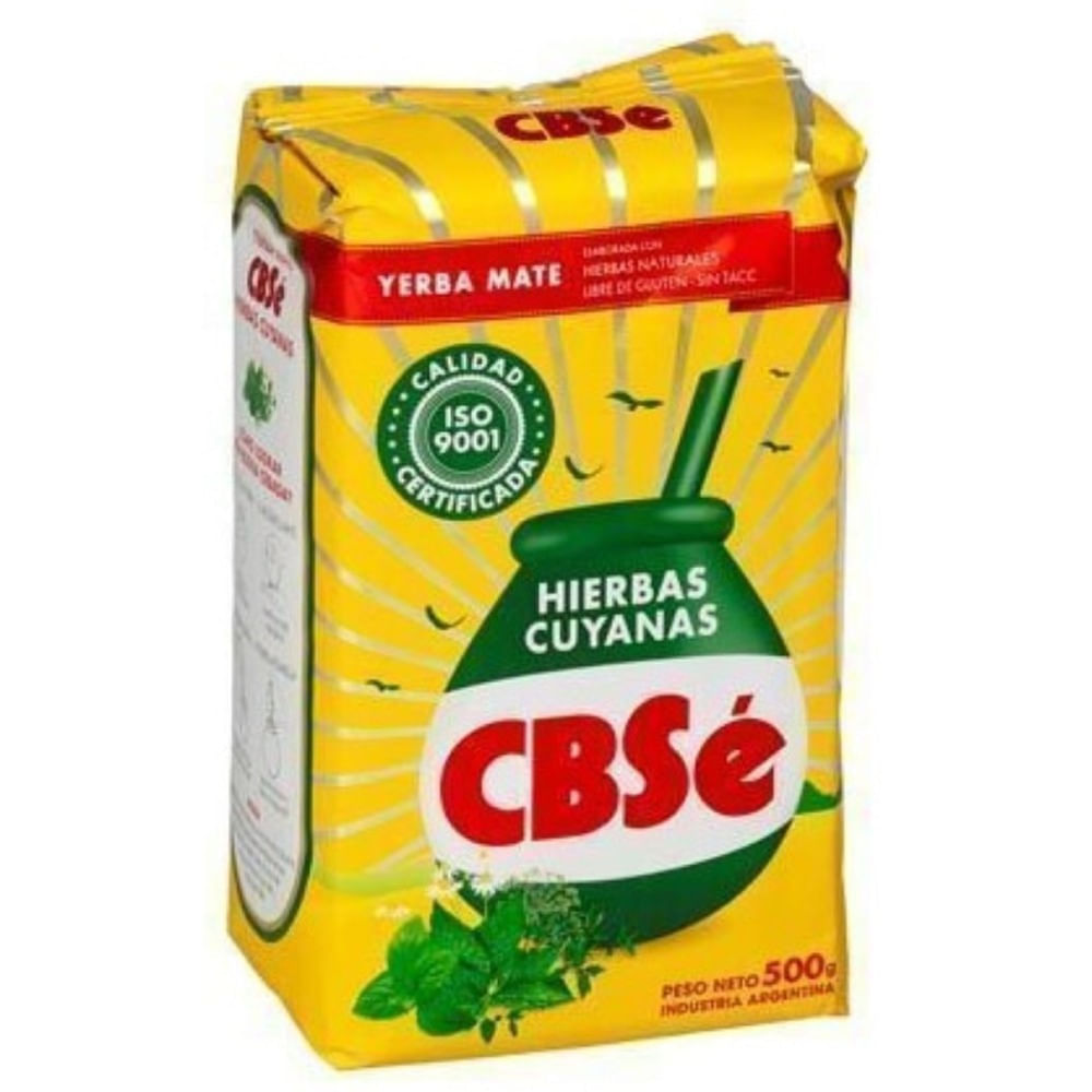 Yerba mate Cbsé hierbas cuyanas 500 g.