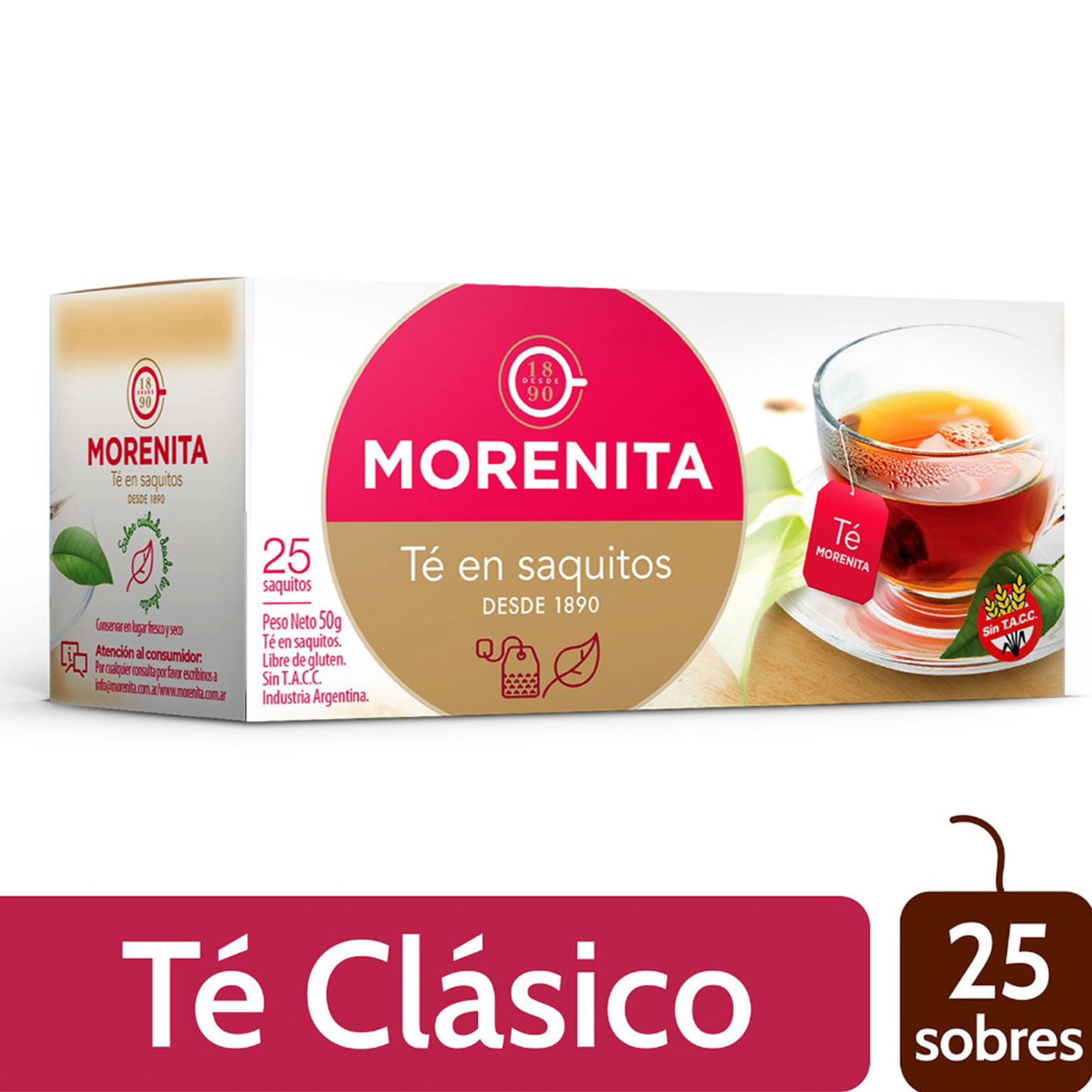 Té Morenita en saquitos la x 25 uni