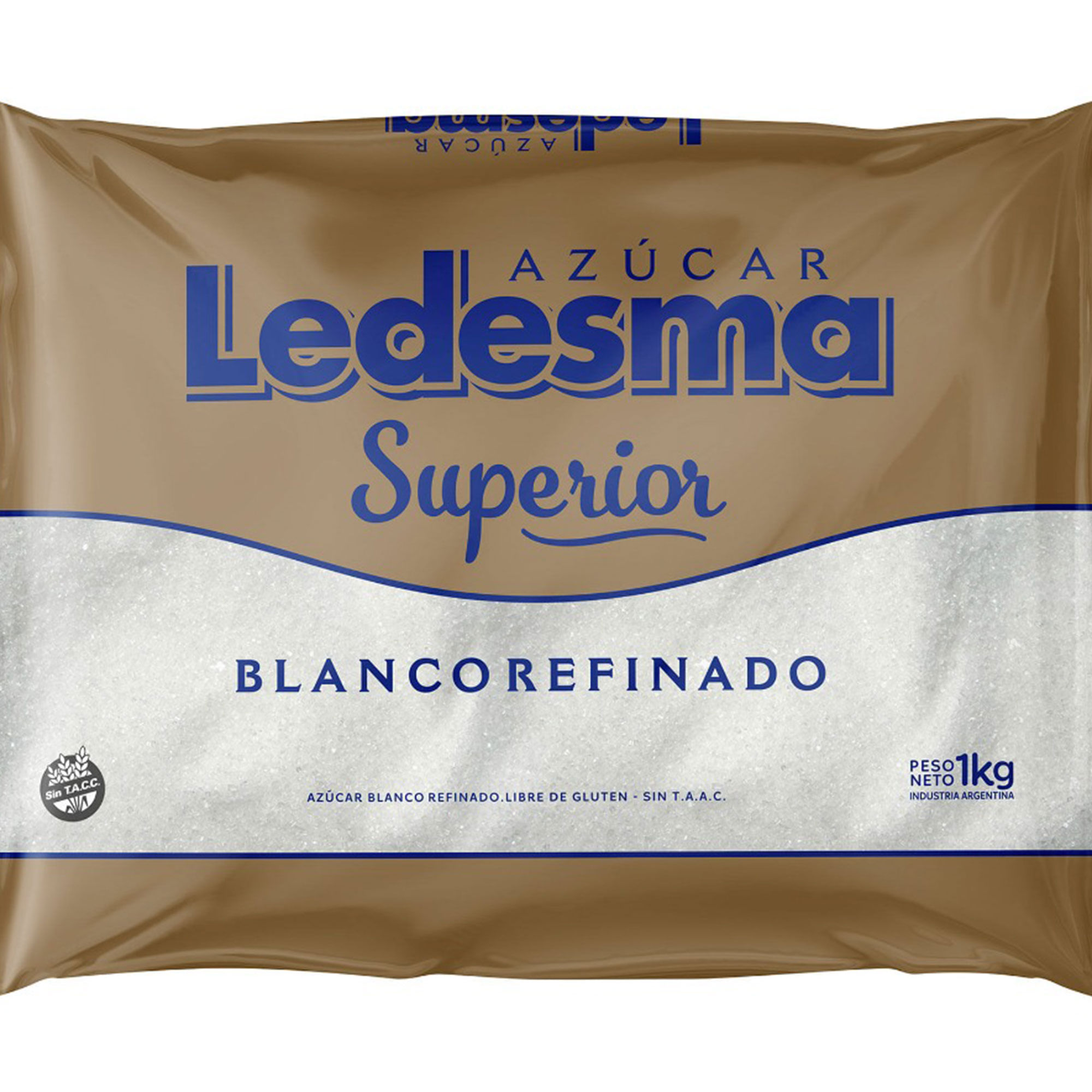 Azúcar Ledesma molida superior bolsa 1 kg.