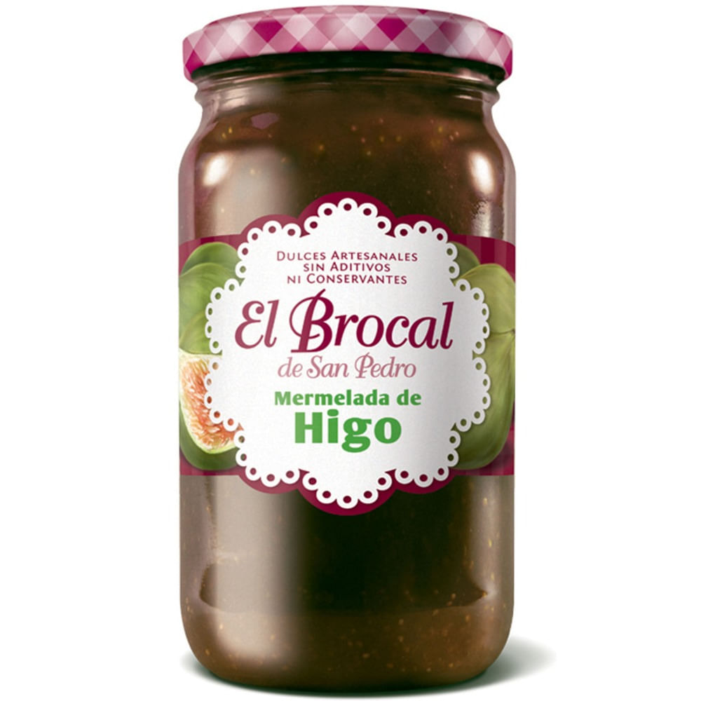 Mermelada de higo El Brocal frasco 420 g.