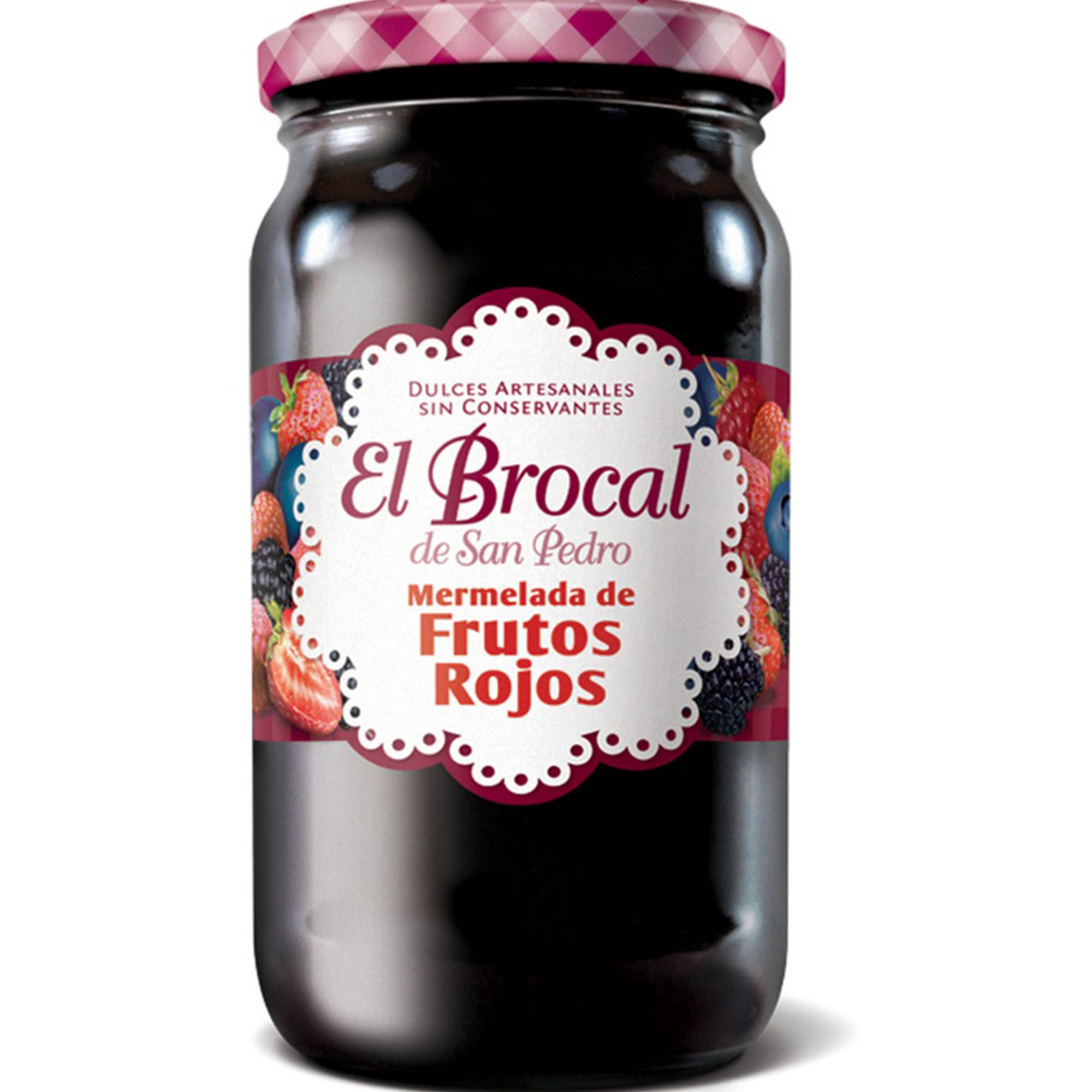 Mermelada de frutos rojos El Brocal 420 g.