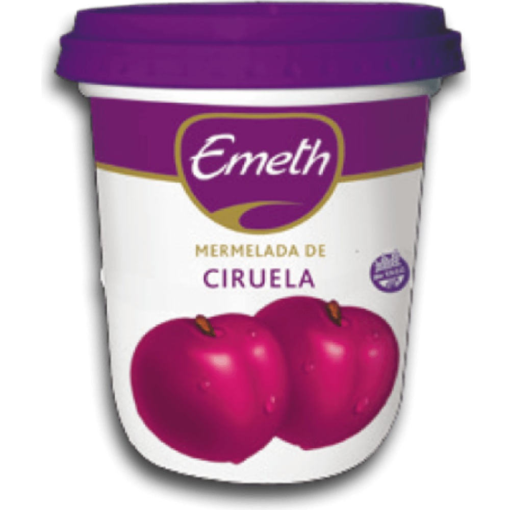 Mermelada Emeth de ciruela pote 420 g.