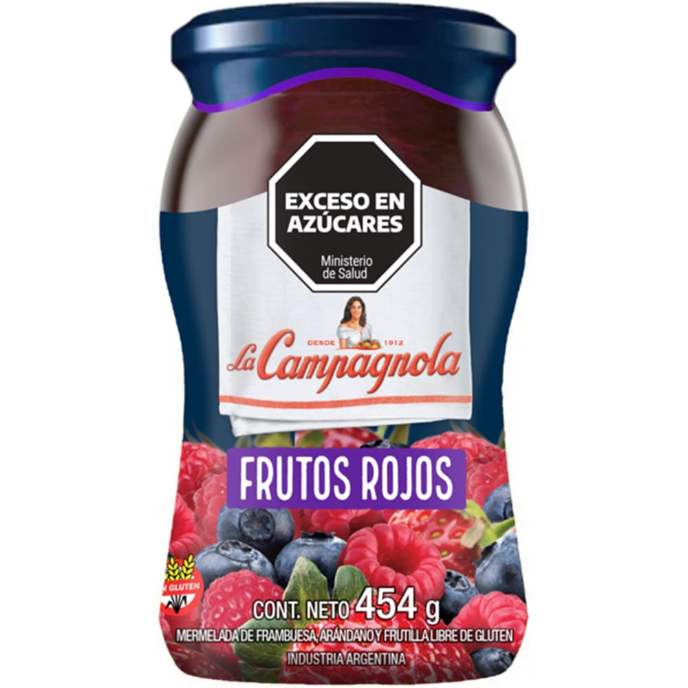 Mermelada de frutos rojos La Campagnola 454 grs