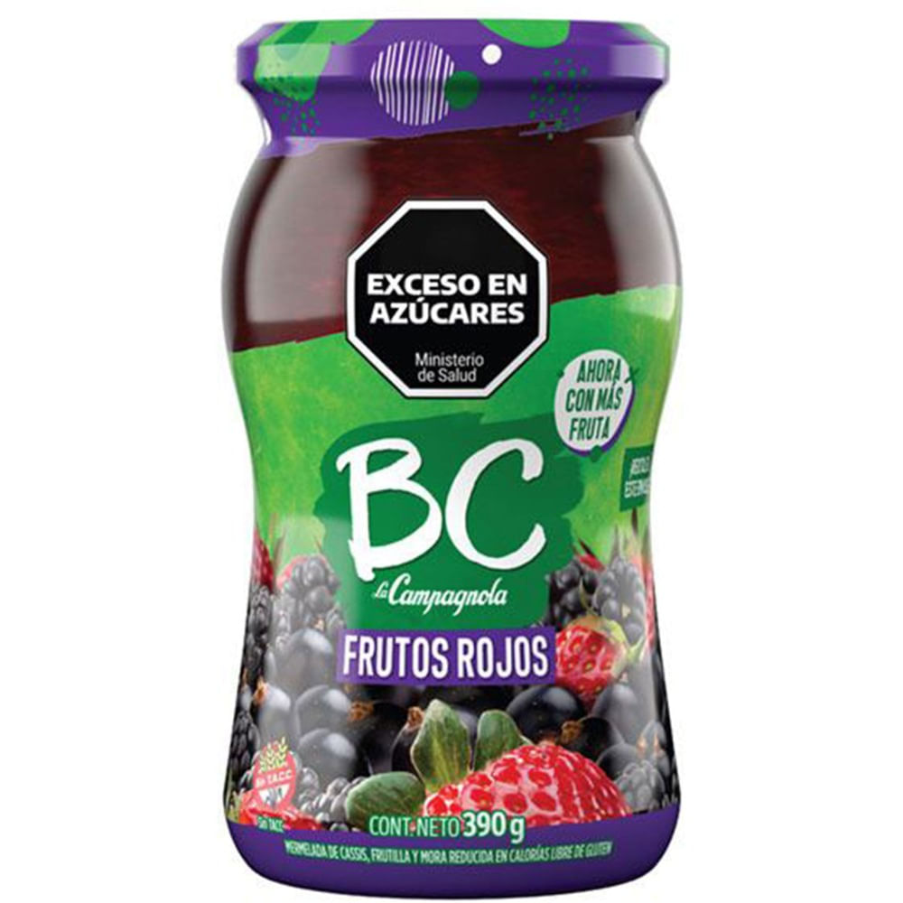 Mermelada frutos del bosque BC La Campagnola 390 grs
