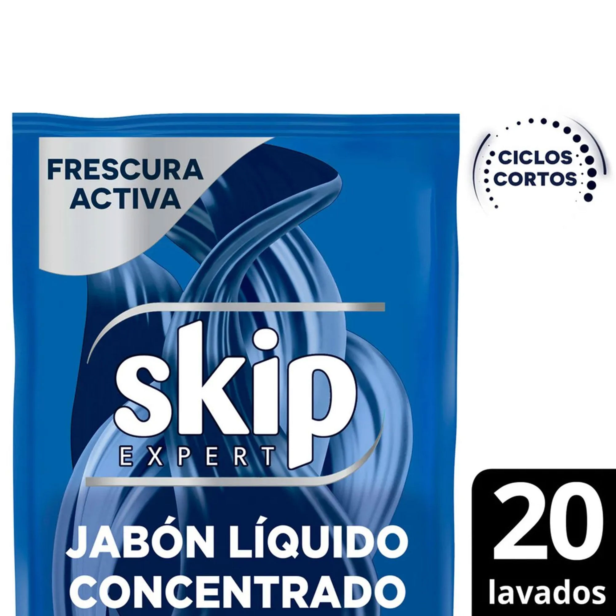 Jabón Líquido Concentrado Skip para Ciclo Corto Frescura Activa Doypack 800 ml