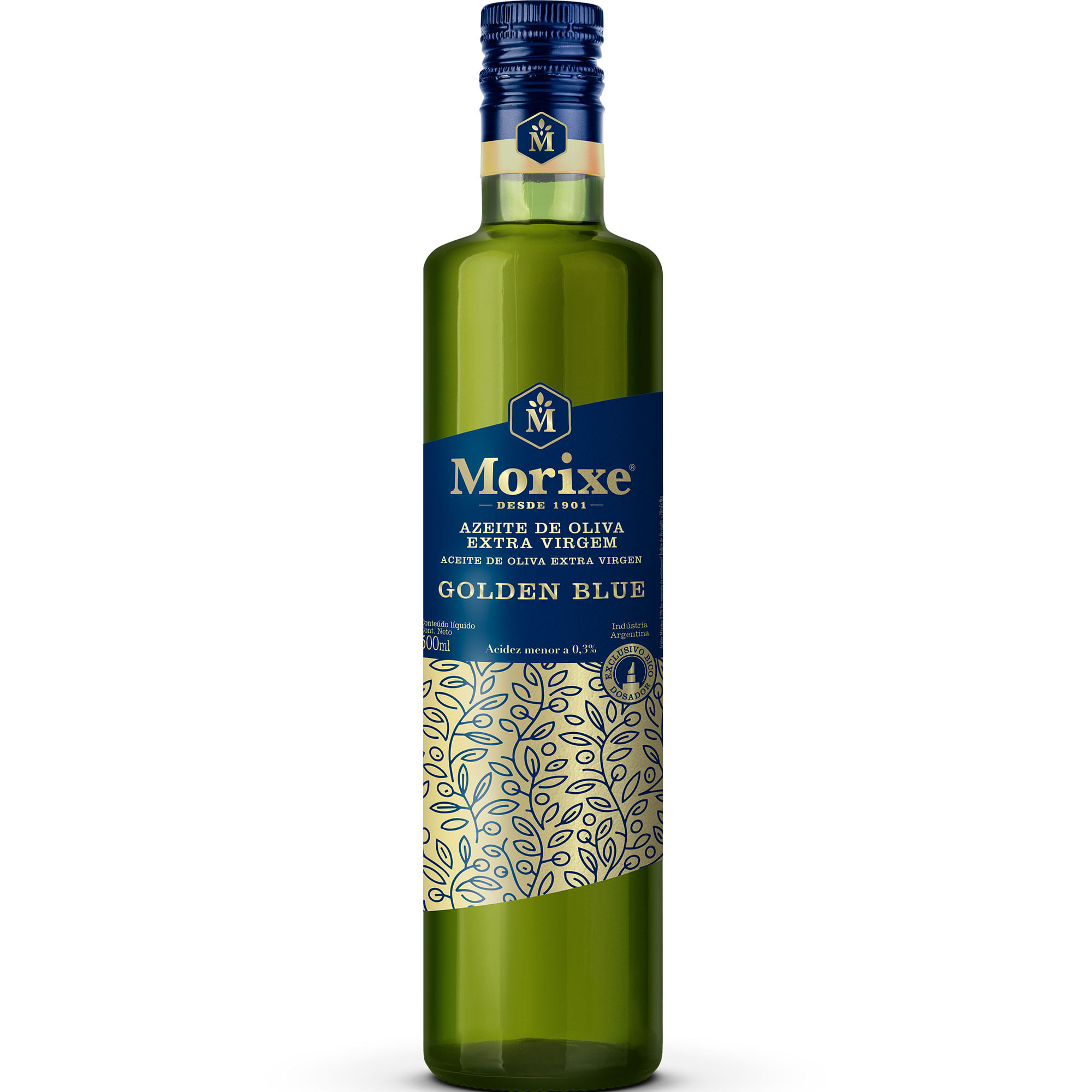 Aceite de oliva extra virgen Morixe Golden Blue 500 ml