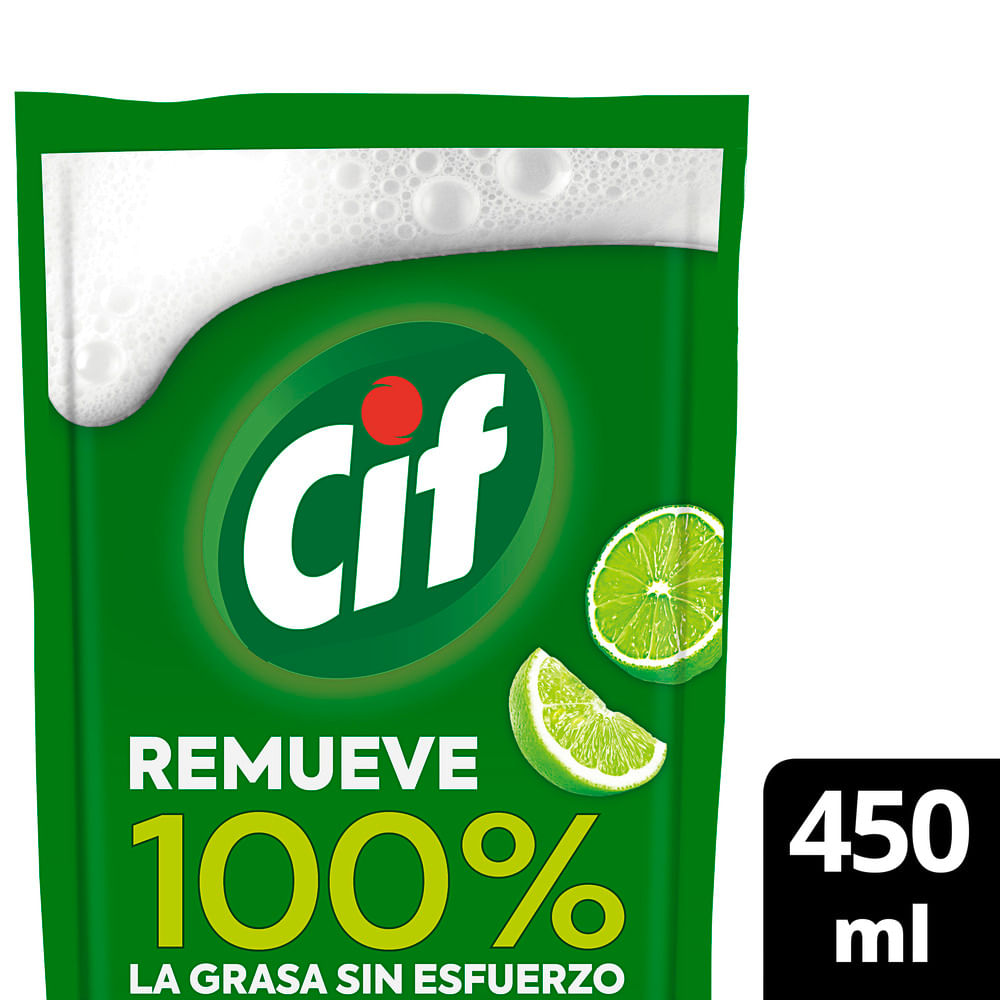 Detergente Concentrado Cif Lima Doypack 450 ml