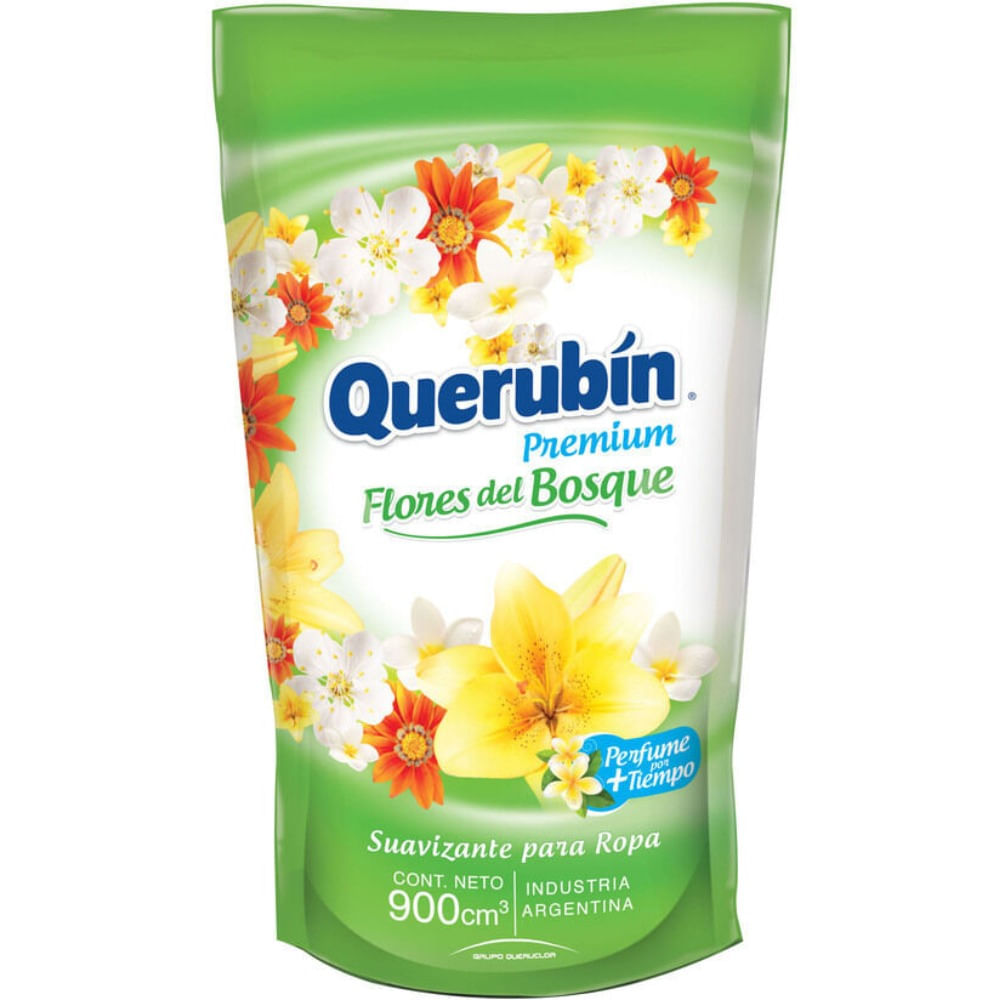 Suavizante para ropa Querubín flores del bosque 900 cc.
