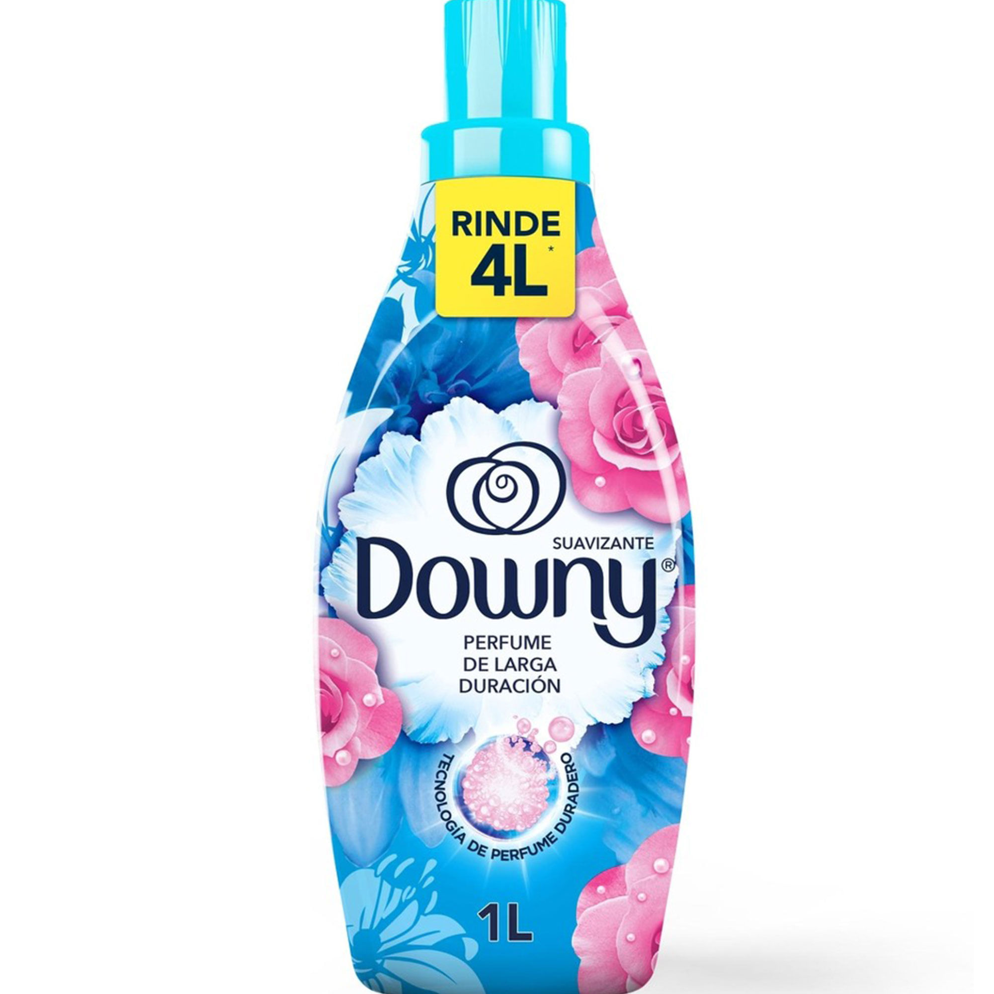 Suavizante Downy Brisa de Verano, Rinde 4L, Perfume de Larga Duración 1L