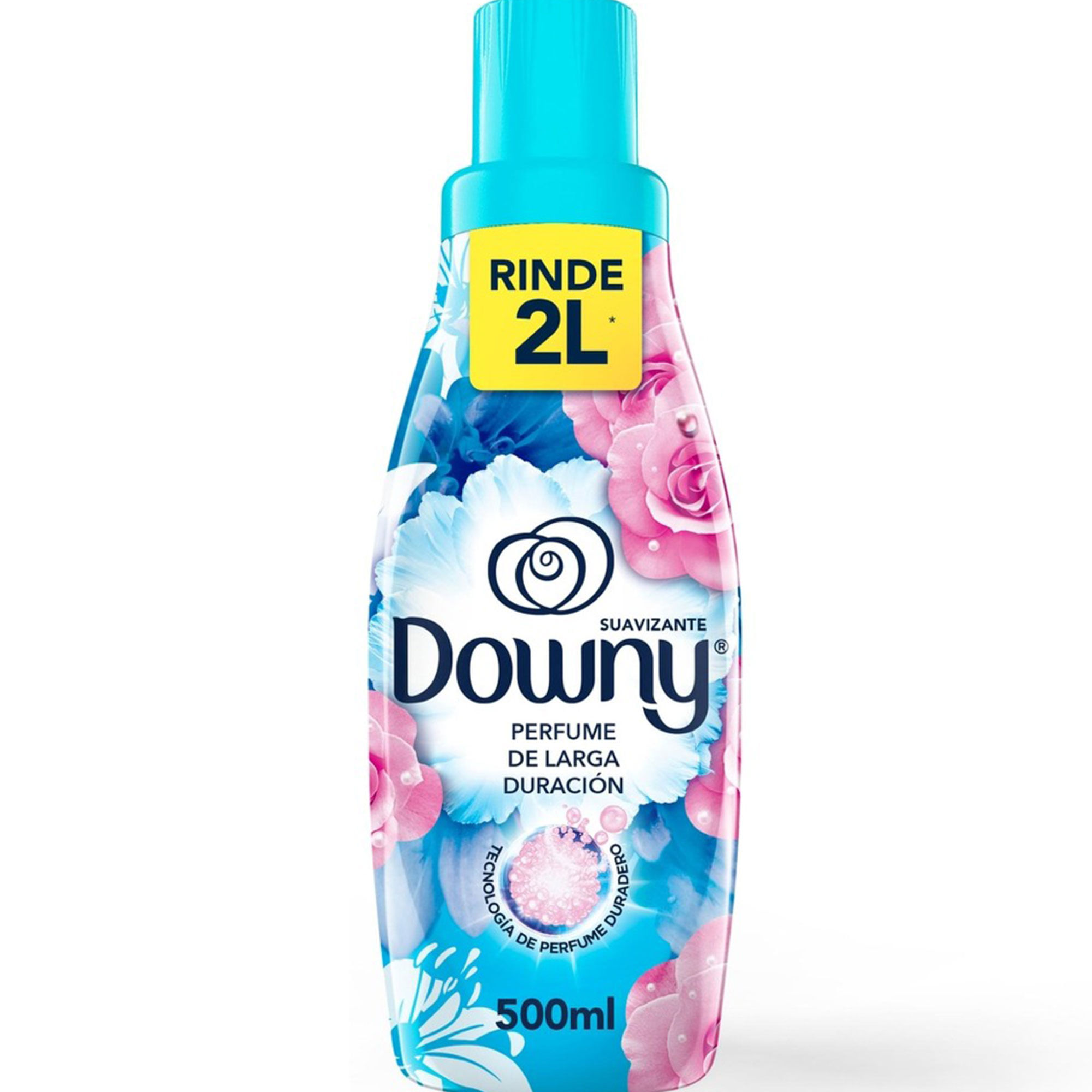 Suavizante Downy Brisa de Verano, Rinde 2L, Perfume de Larga Duración 500 ml