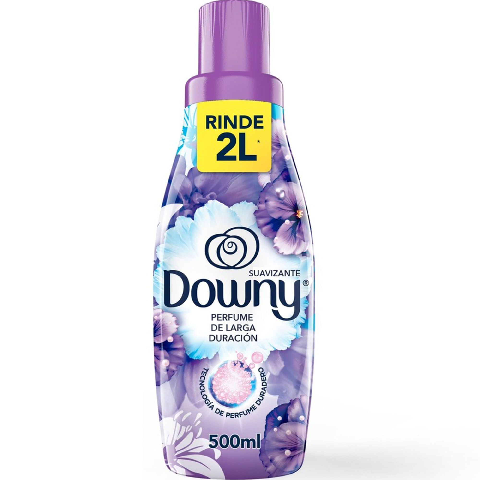 Suavizante Downy Lirios Do Campo 500mL, Rinde 2L, Perfume de Larga Duración