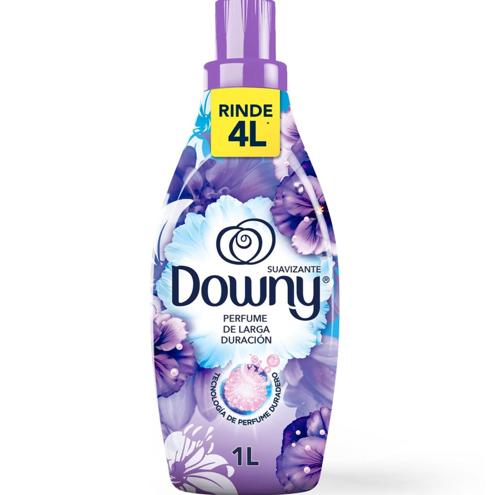 Suavizante Downy Lirios Do Campo 1L, Rinde 4L, Perfume de Larga Duración