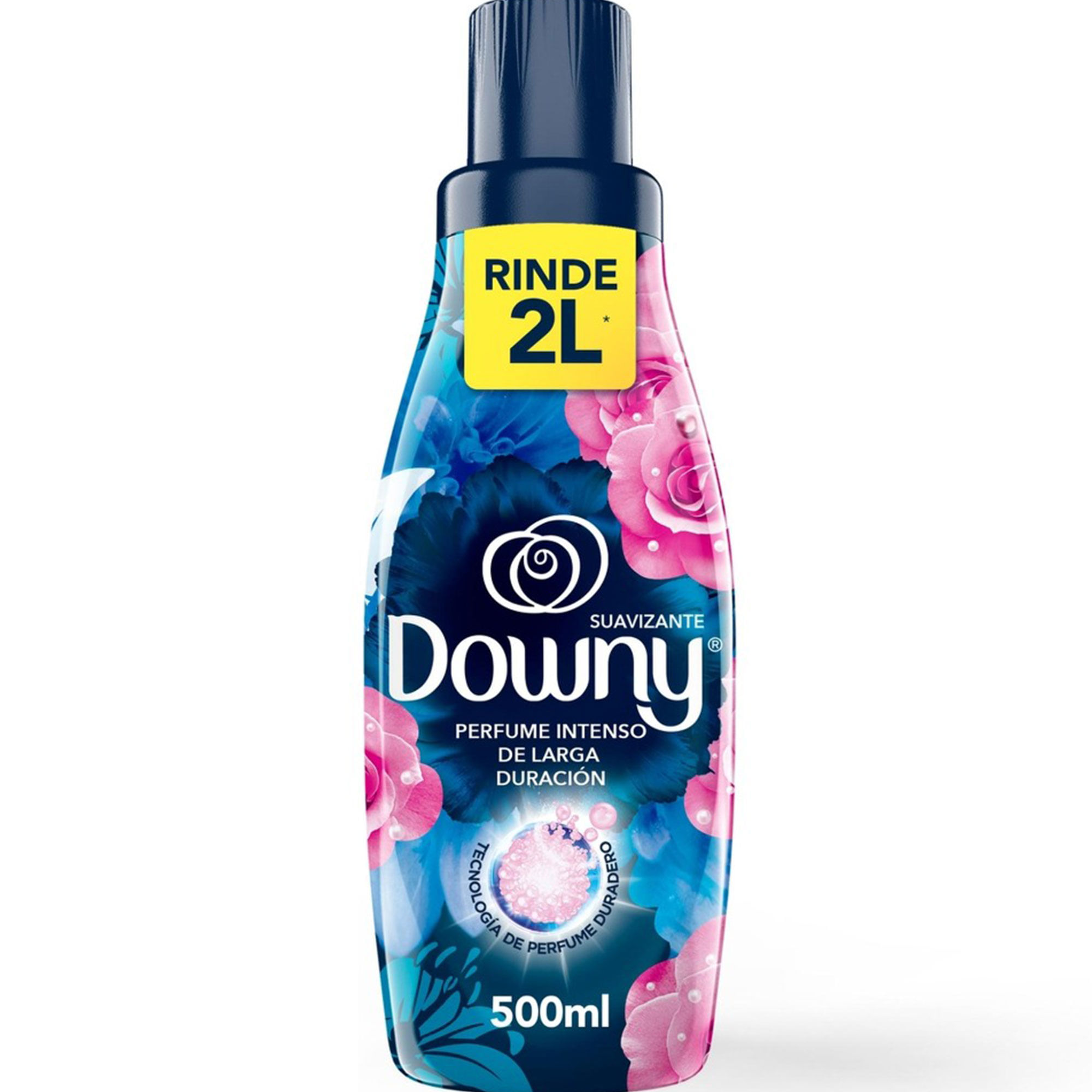 Suavizante Downy Brisa Intenso, Rinde 2L, Perfume Intenso de Larga Duración 500 ml