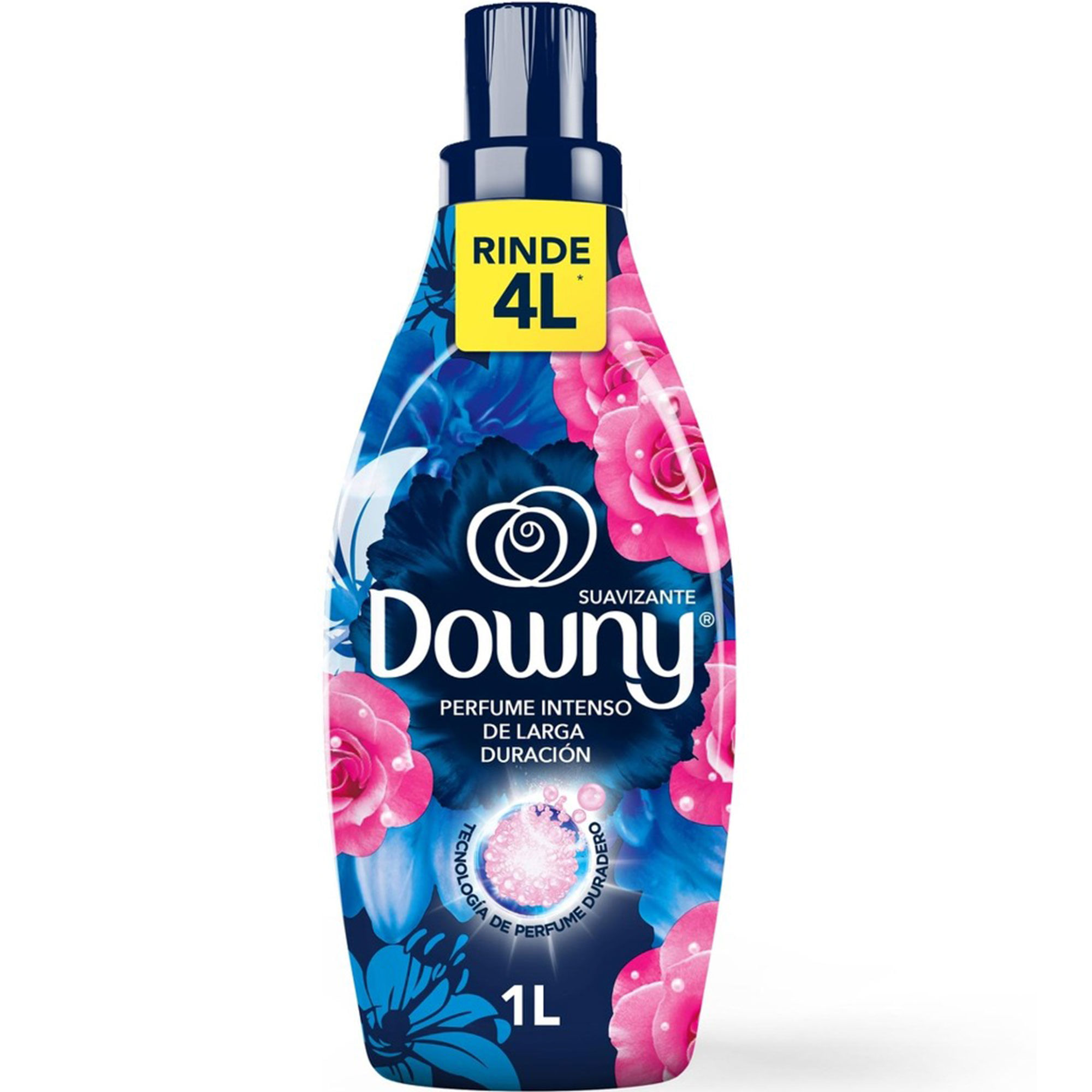 Suavizante Downy Brisa Intenso, Rinde 4L, Perfume Intenso de Larga Duración 1L