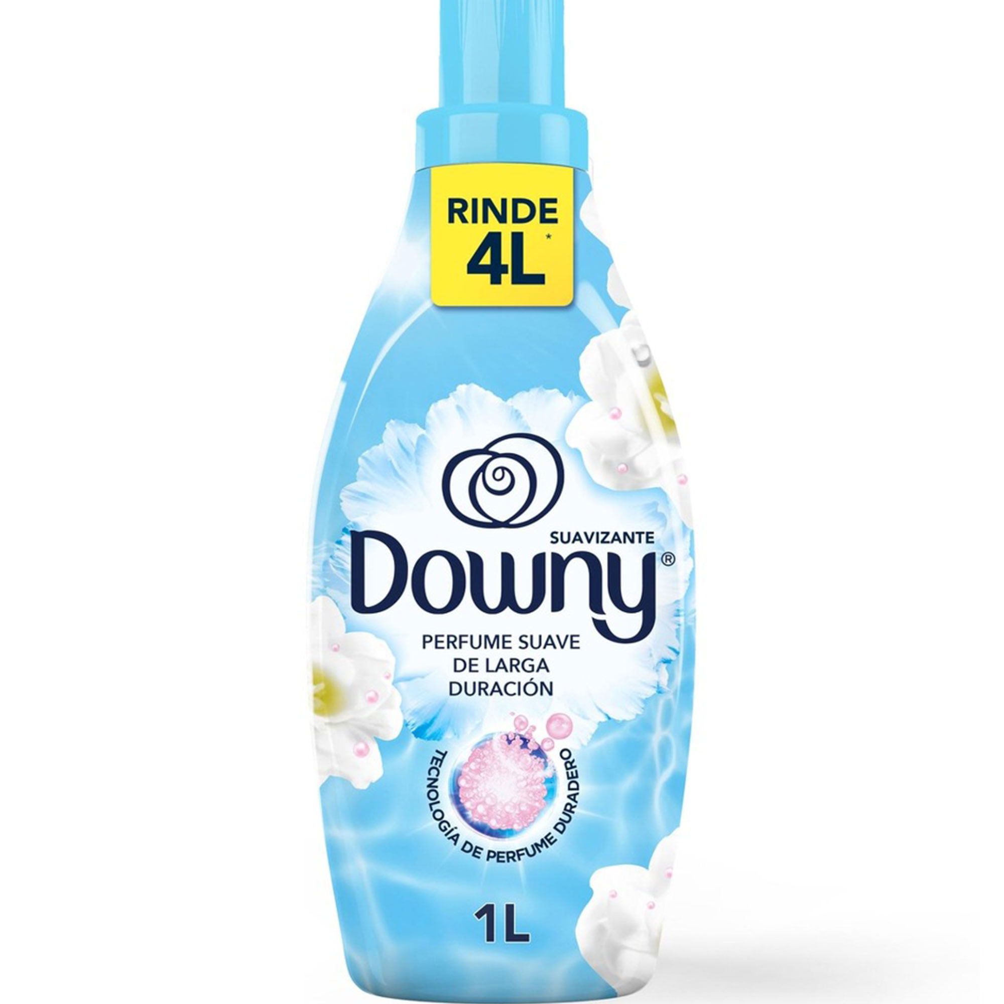 Suavizante Downy brisa suave rinde 4 lt perfume suave de larga duración 1 lt