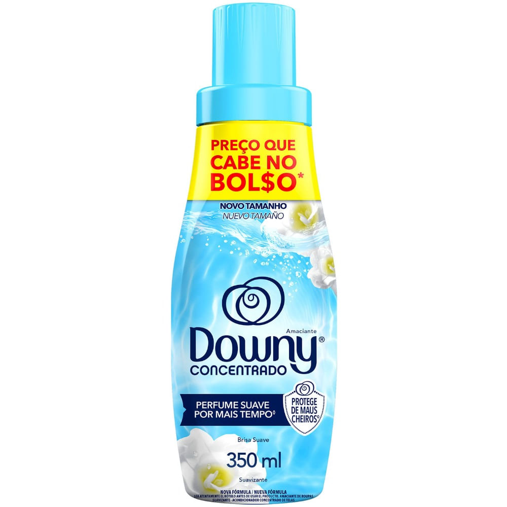 Suavizante concentrado Downy brisa suave en botella 350 ml