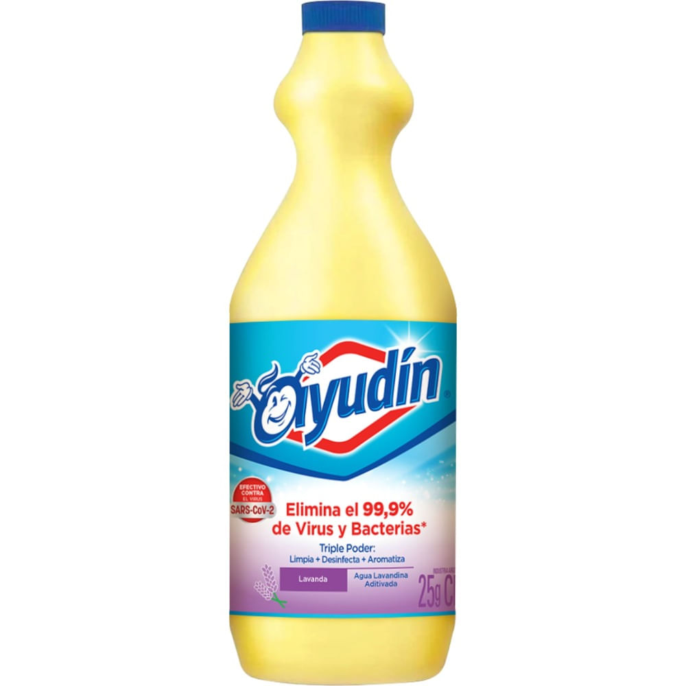 Lavandina Ayudín triple poder lavanda 1 l.