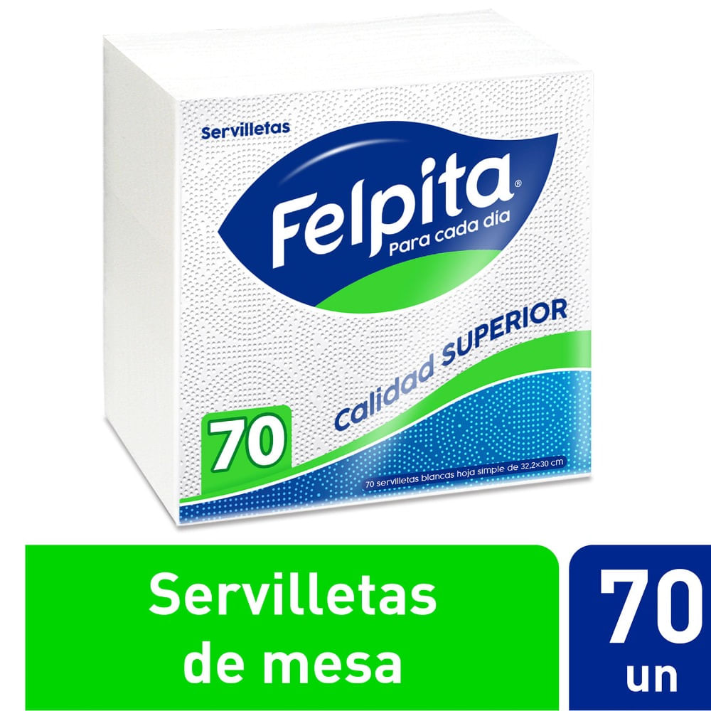 Servilletas Felpita 70 u.