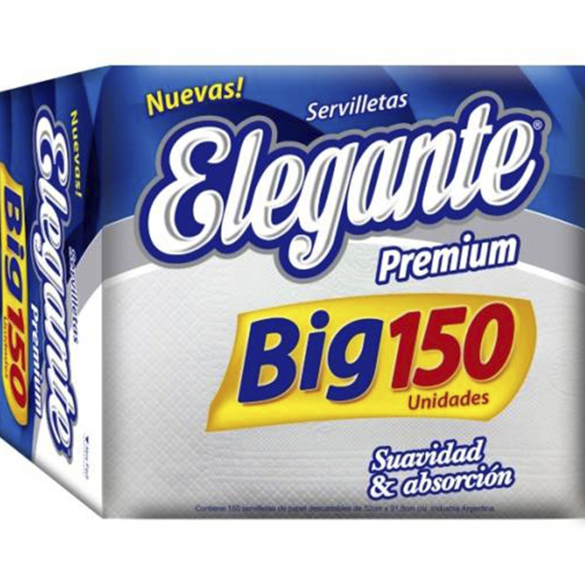 Servilletas Elegante big pack premium 150 u.