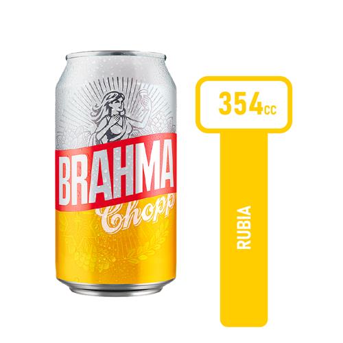 Cerveza Lata BRAHMA 350 Cmq