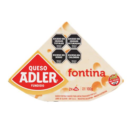 Queso Fontina ADLER 100 Gr.