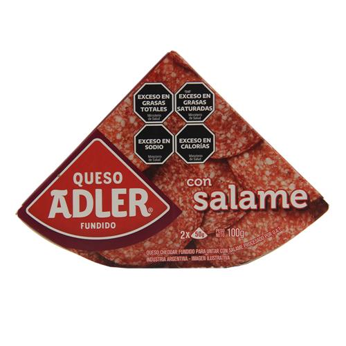 Queso Sabor Salame ADLER 100gr.