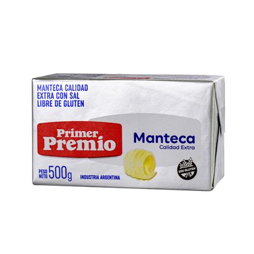 Manteca Calidad Extra Primer Premio Pan 500 Grm