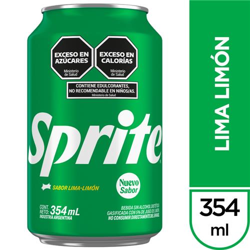 Gaseosa SPRITE Lima-Limón 354 Ml
