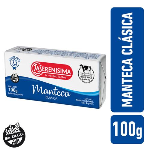 Manteca LA SERENISIMA 100gr