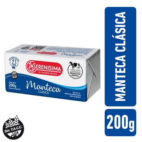 Manteca LA SERENISIMA 200gr