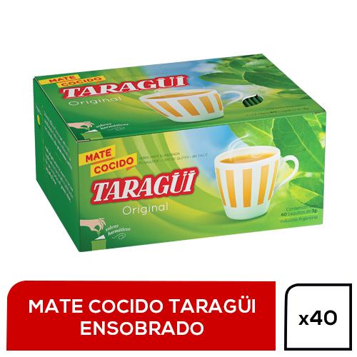 Mate Cocido TARAGUI Caja 40 Saquitos