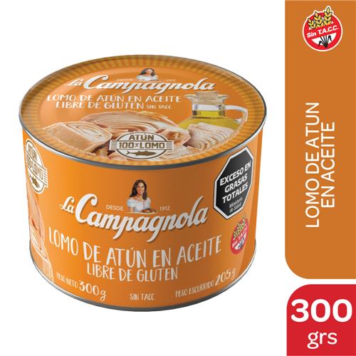 Atun En Aceite La Campagnola Lat 300 Grm