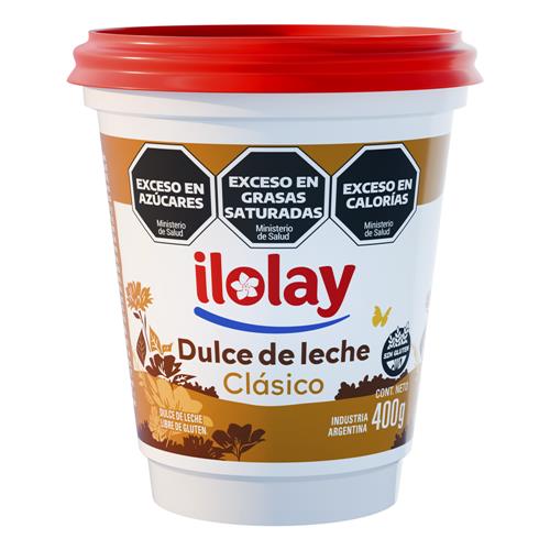 Dulce De Leche ILOLAY Clásico Pote 400 Gr
