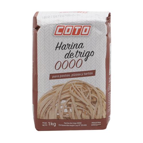 Harina De Trigo 0000 Coto 1kg
