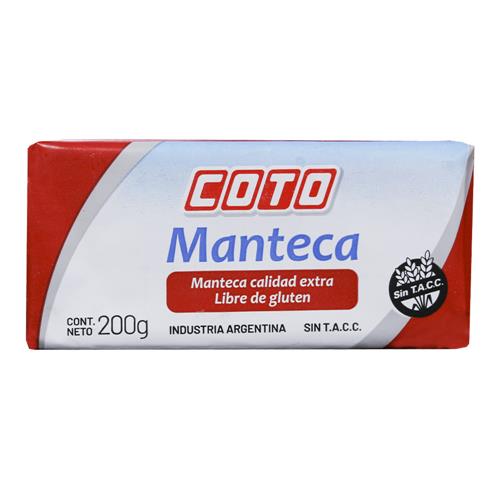 Manteca COTO 200 Gr