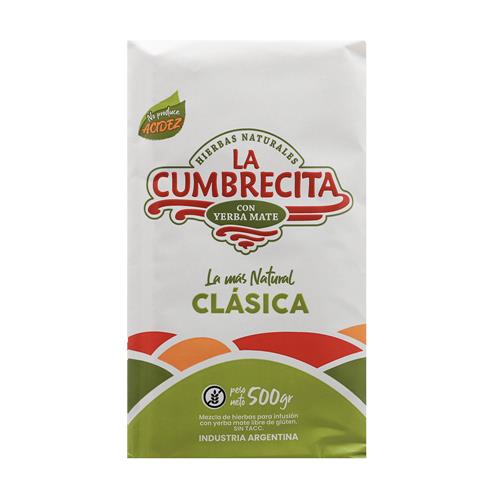 Yerba Mate La Cumbrecita Hierbas Naturales Paquete 500 Gr